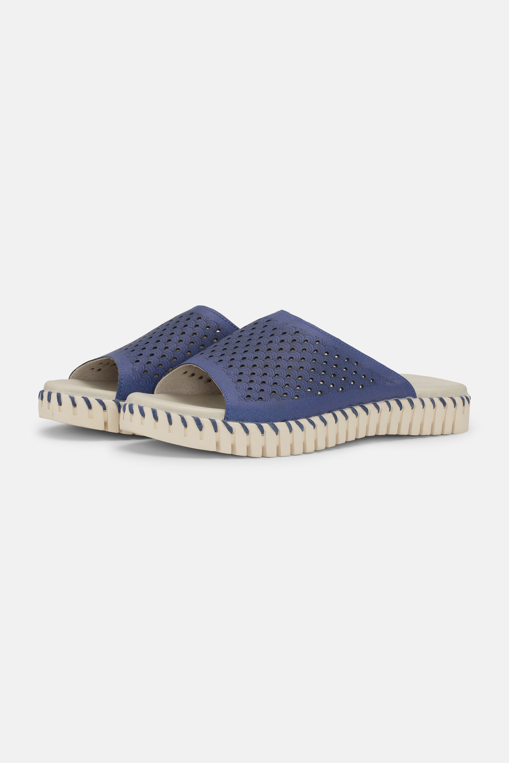 Ilse Jacobsen Hornbæk Footwear Sandalen Sandals 674 Blue Web